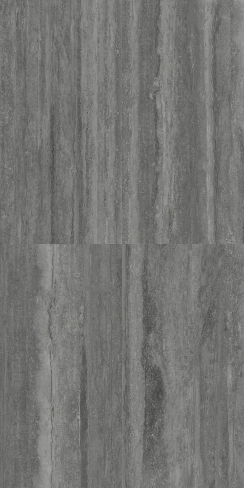 La Arezza 60X120 ซม.กระเบื้องพอร์ซเลน รุ่น Travatina Dark gray (DGD12600LA06) Matt - Hone Random (2pcs /box 1.44 sqm)