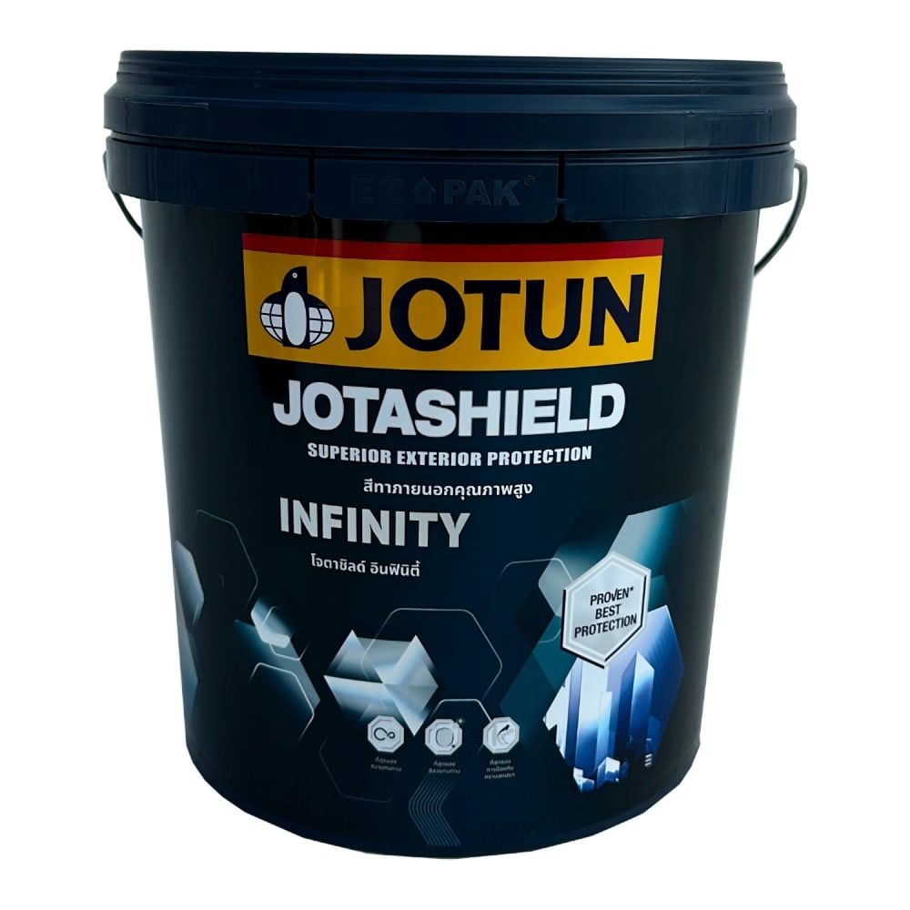 Jotun สีน้ำภายนอก โจตาชิลด์ อินฟินิตี้ กึ่งเงา เบส A ขนาด 9 ลิตร