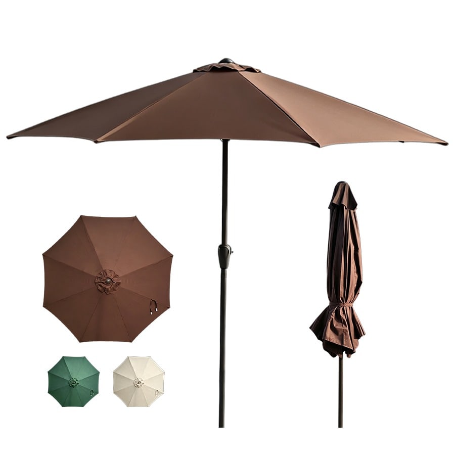 Summer Set ร่มสนาม รุ่น Lumina-C ขนาด 270×270×235 ซม. สีกาแฟ