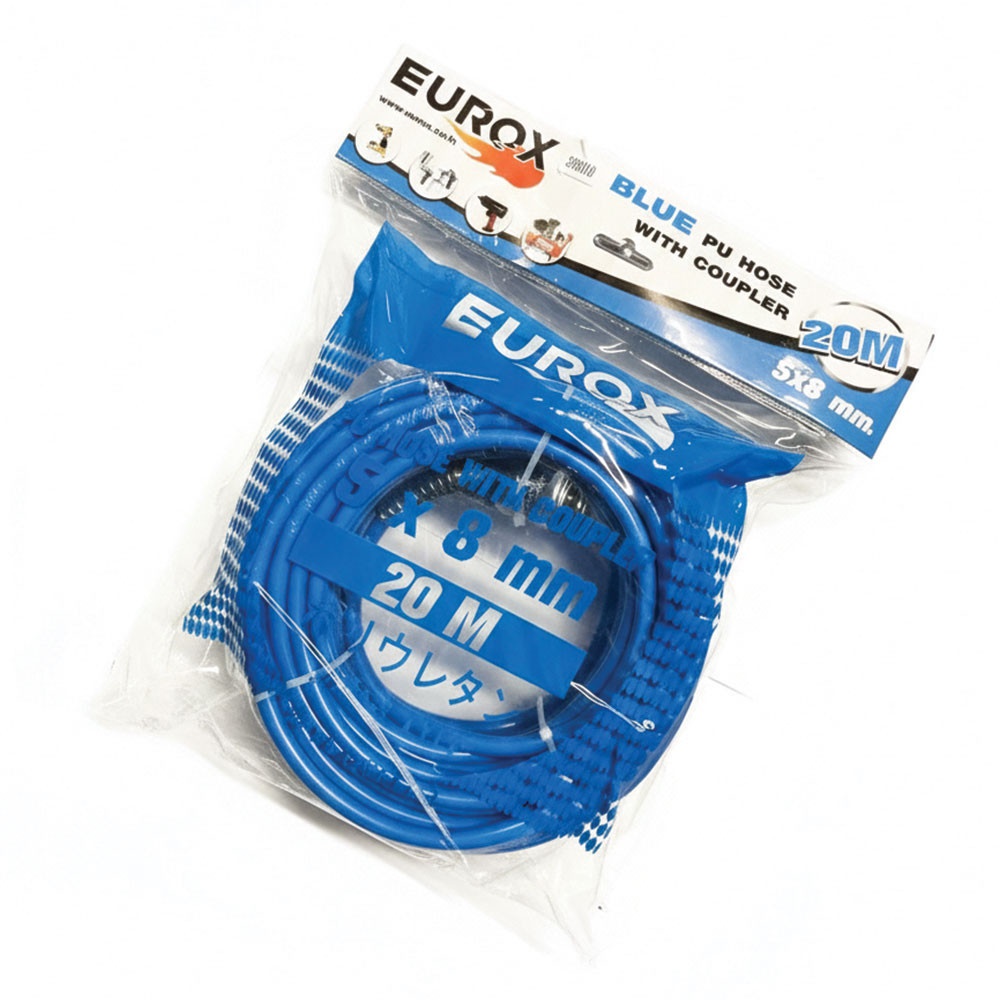 EUROX สายลมสีฟ้า 5x8 มม. ยาว 20 ม.