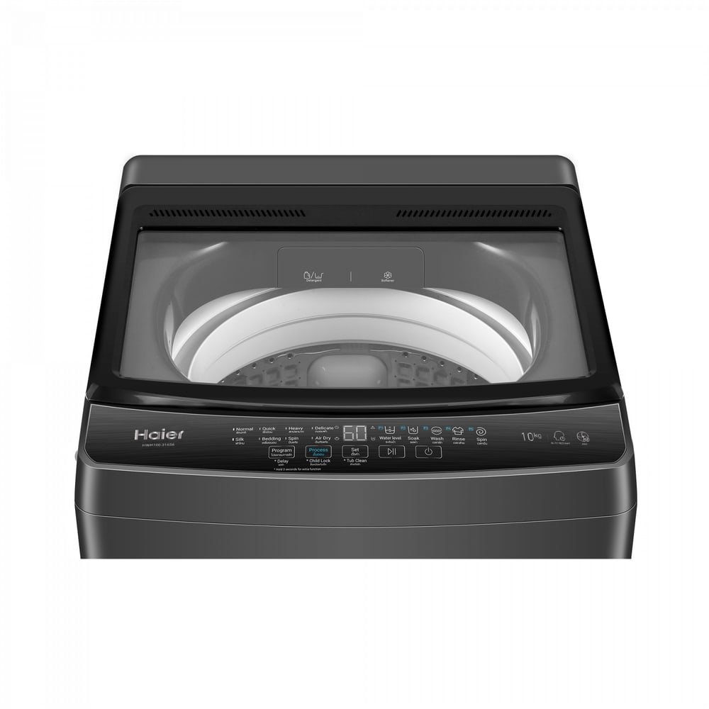 Haier เครื่องซักผ้าฝาบน ขนาด 15กก. รุ่น HWM150-316S6 สีดำ