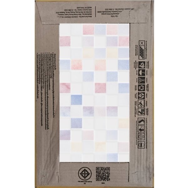 Marbella 25X40 ซม. กระเบื้องปูผนัง รุ่น ประกายรุ้ง (MB)(10P) Gloss A