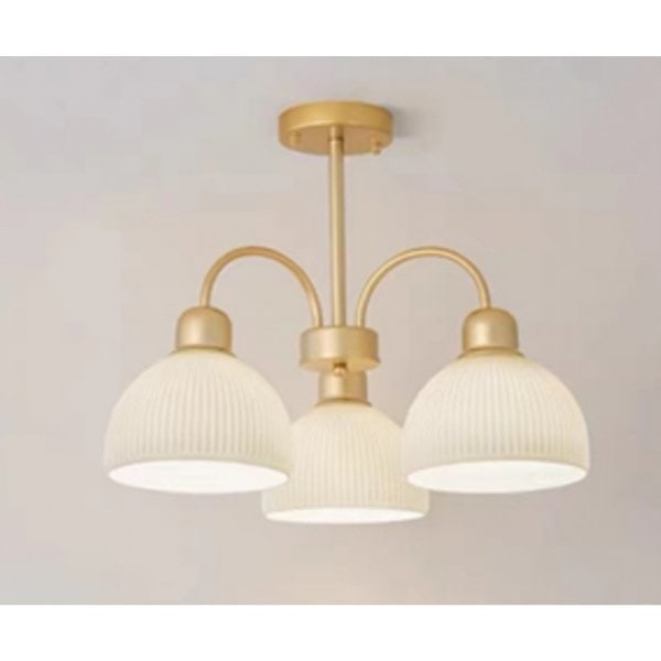 EILON ชุดโคมไฟแขวนเพดาน LED 18W สีทอง รุ่น EETYD-BCMD6825/3