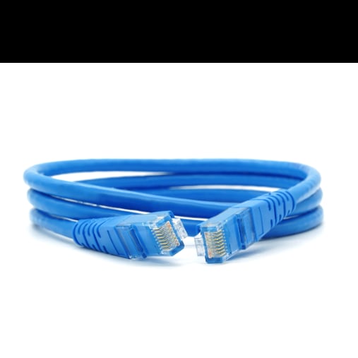 LINK สายแลน สายพ่วง CAT-5E RJ45 ยาว 10 M.รุ่น US-5020LZ-4 สีฟ้า