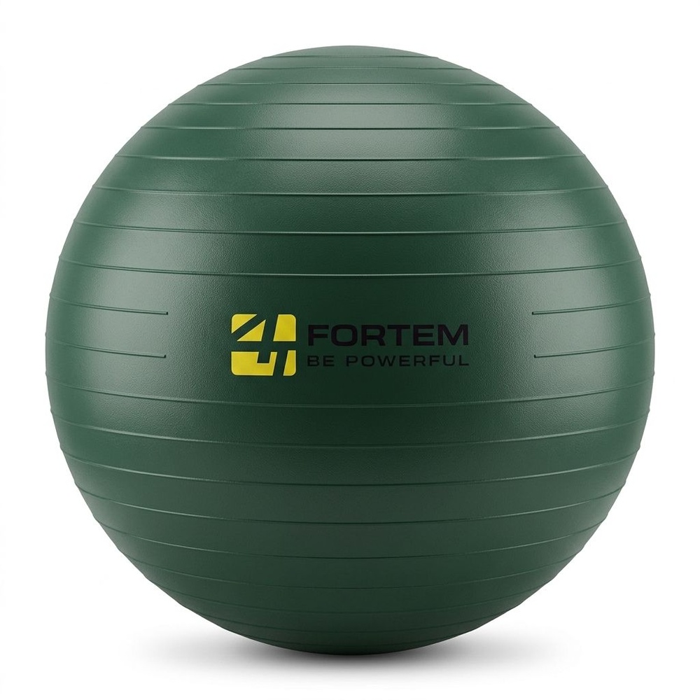 FORTEM ลูกบอลโยคะ 75 ซม. ARK-AB-75GN สีเขียว พร้อมที่สูบลม