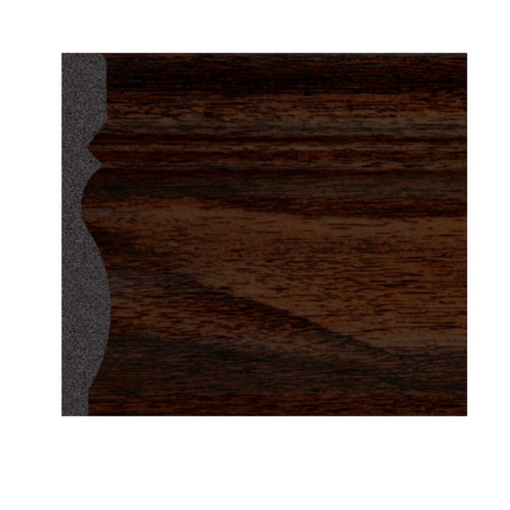 GREAT WOOD ไม้บัวพื้น PS JC195-5 80x11.5x2900มม. สีวอลนัทเข้ม