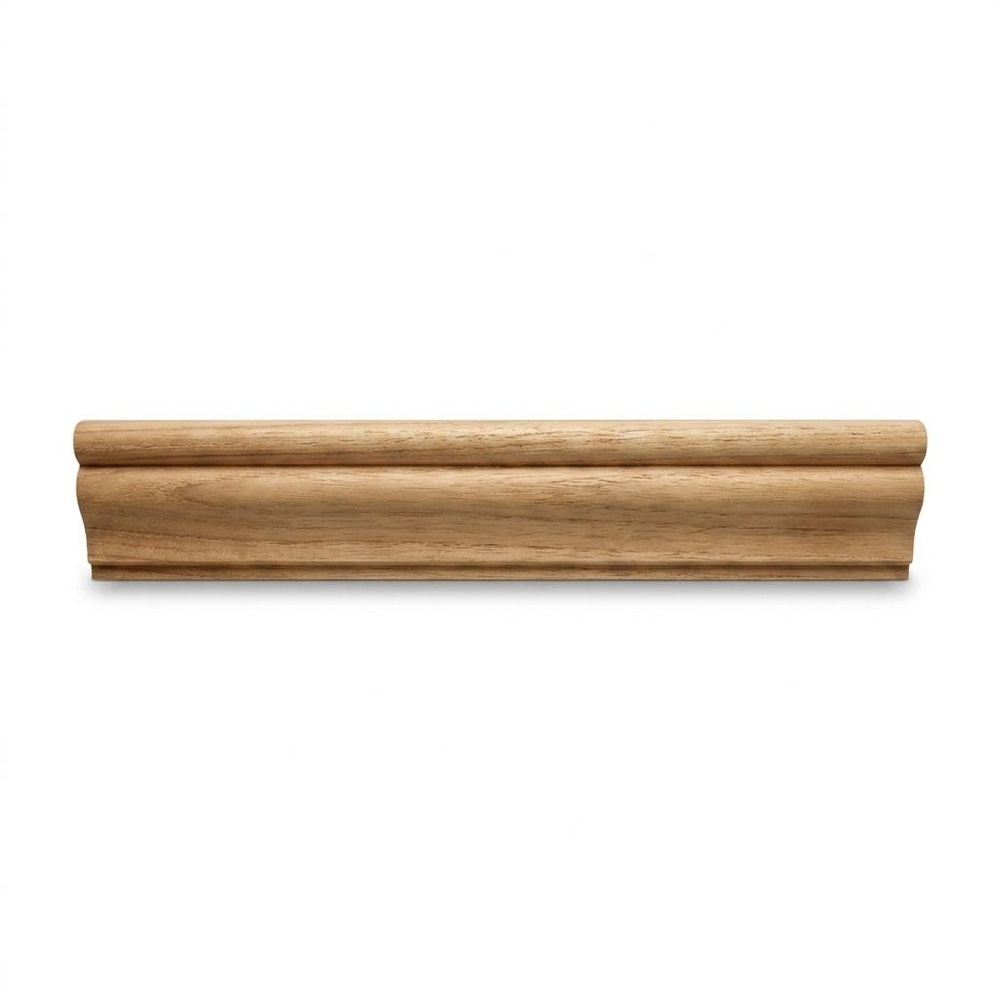 ไม้คิ้วตกแต่งไม้สัก(วงกบ) SJK40 5/8"x2"x2.00ม.