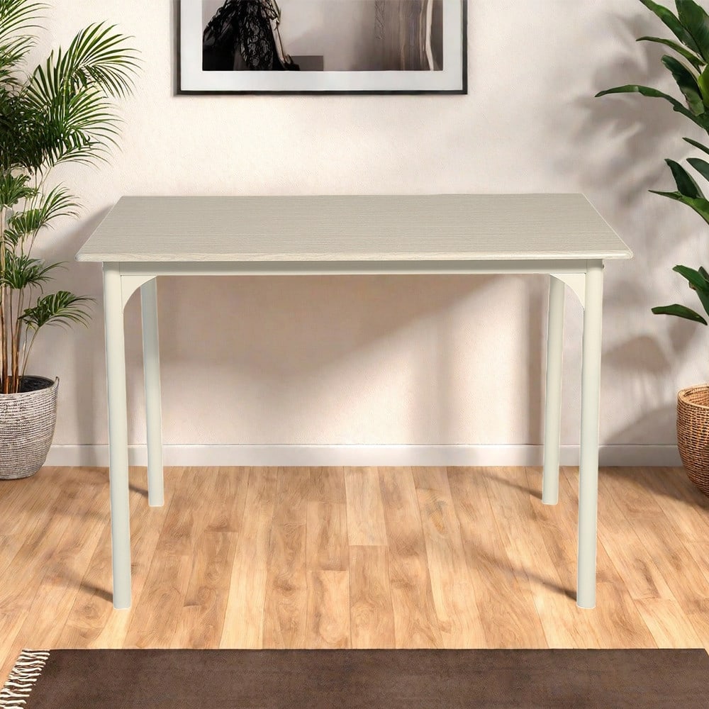 DELICATO ชุดโต๊ะอาหาร 4 ที่นั่ง รุ่น Nana โต๊ะ:110X70X76ซม. เก้าอี้:42x 48 x 87ซม. สีไม้ธรรมชาติ