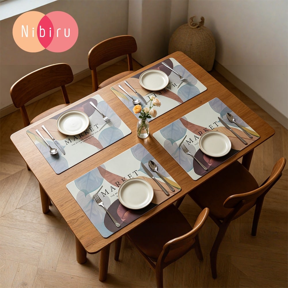 NIBIRU แผ่นรองจาน PP 28.5x43.5 ซม. SONOMI-02