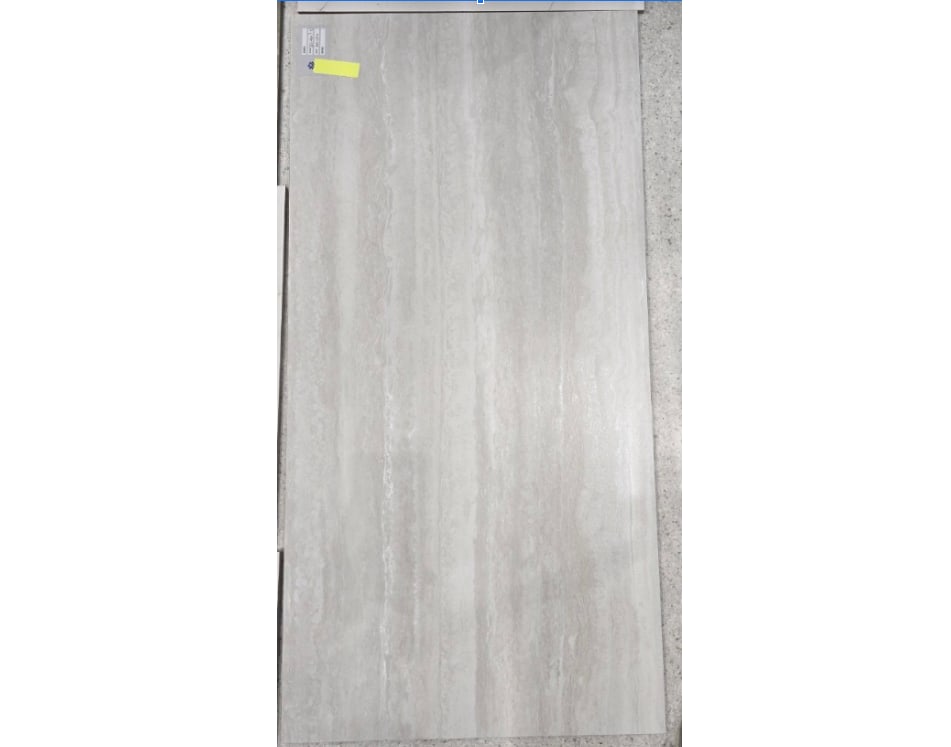 La Arezza 60X120 ซม.กระเบื้องพอร์ซเลน รุ่น Travatina light gray (DGD12600LA03) Matt - Hone Random (2pcs /box 1.44 sqm)