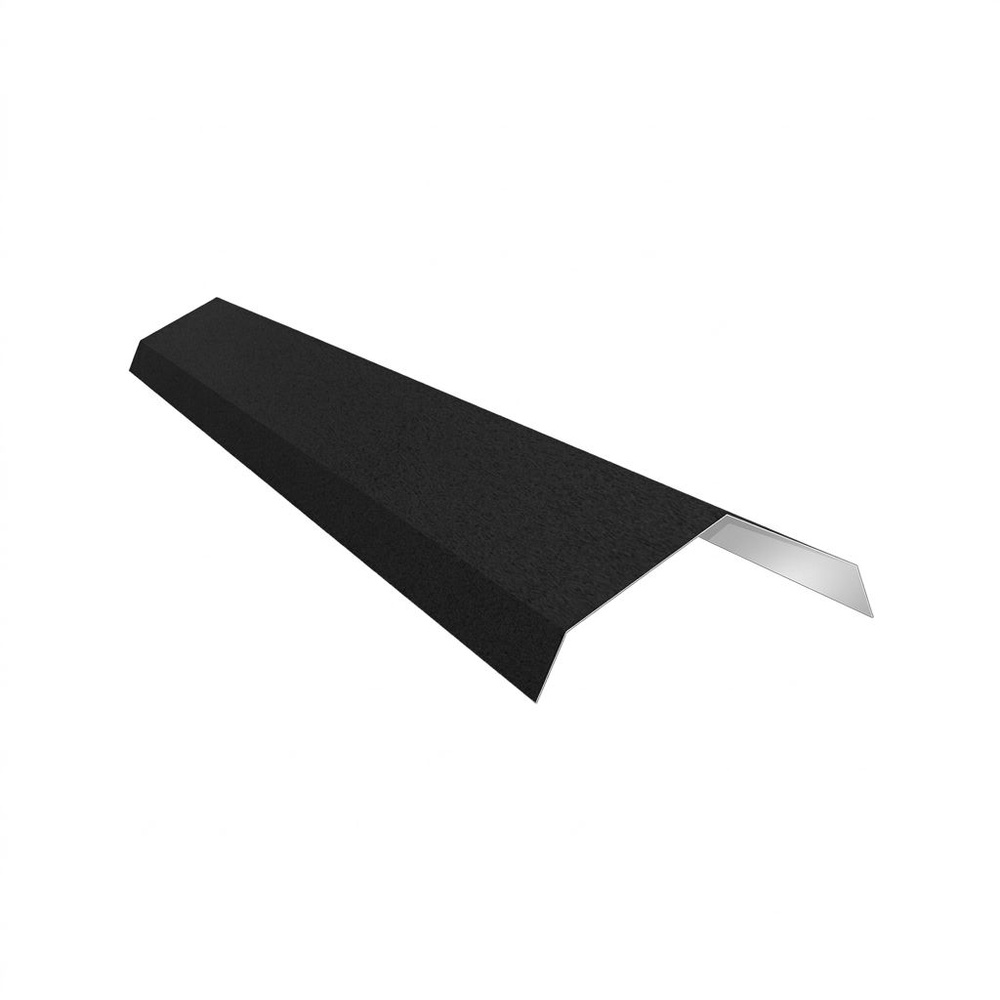 KINROOF STORM ครอบสันจั่ว 304 ขนาด 17.5x220x15 ซม.(เม็ดปกติ) สี Obsidian Black