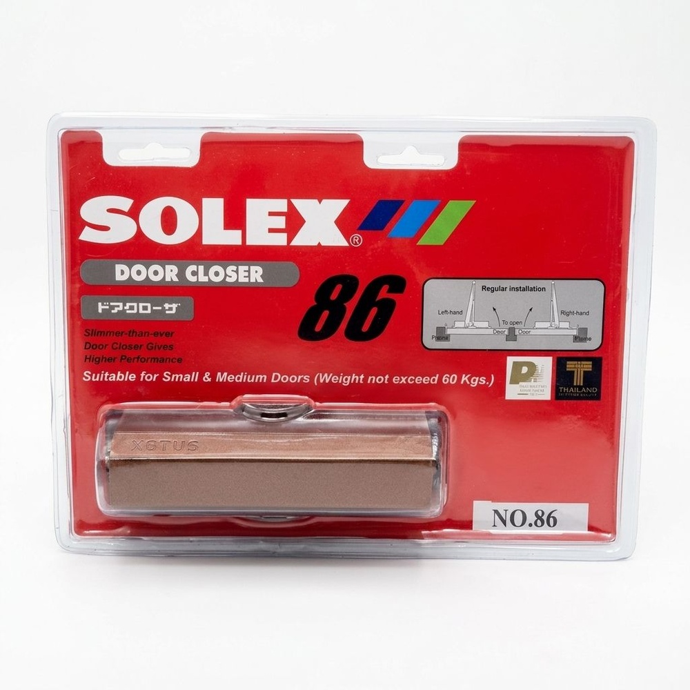 SOLEX โช๊คอัพประตู สีน้ำตาล (แผง)