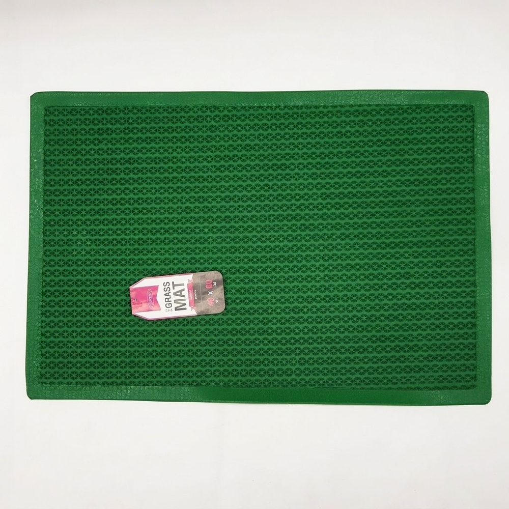 พรมดักฝุ่นกันลื่น PGM9100GN ขนาด 40x60ซม. หนา 1มม. สีเขียว