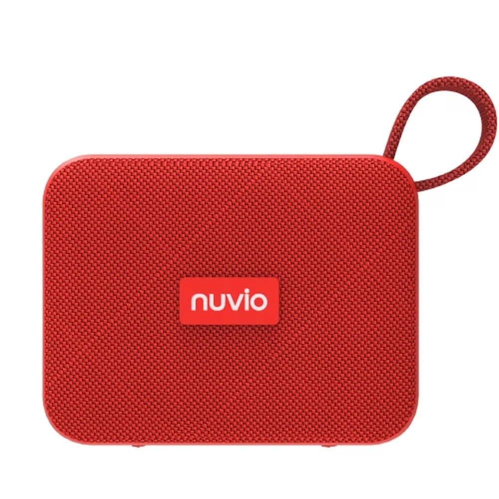 NUVIO ลำโพงบลูทูธพกพา รุ่น TF-M27 สีแดง