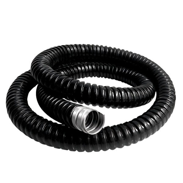 V.E.G.ท่ออ่อนเหล็กหุ้ม PVC 3/4 10M/ม้วน สีดำ