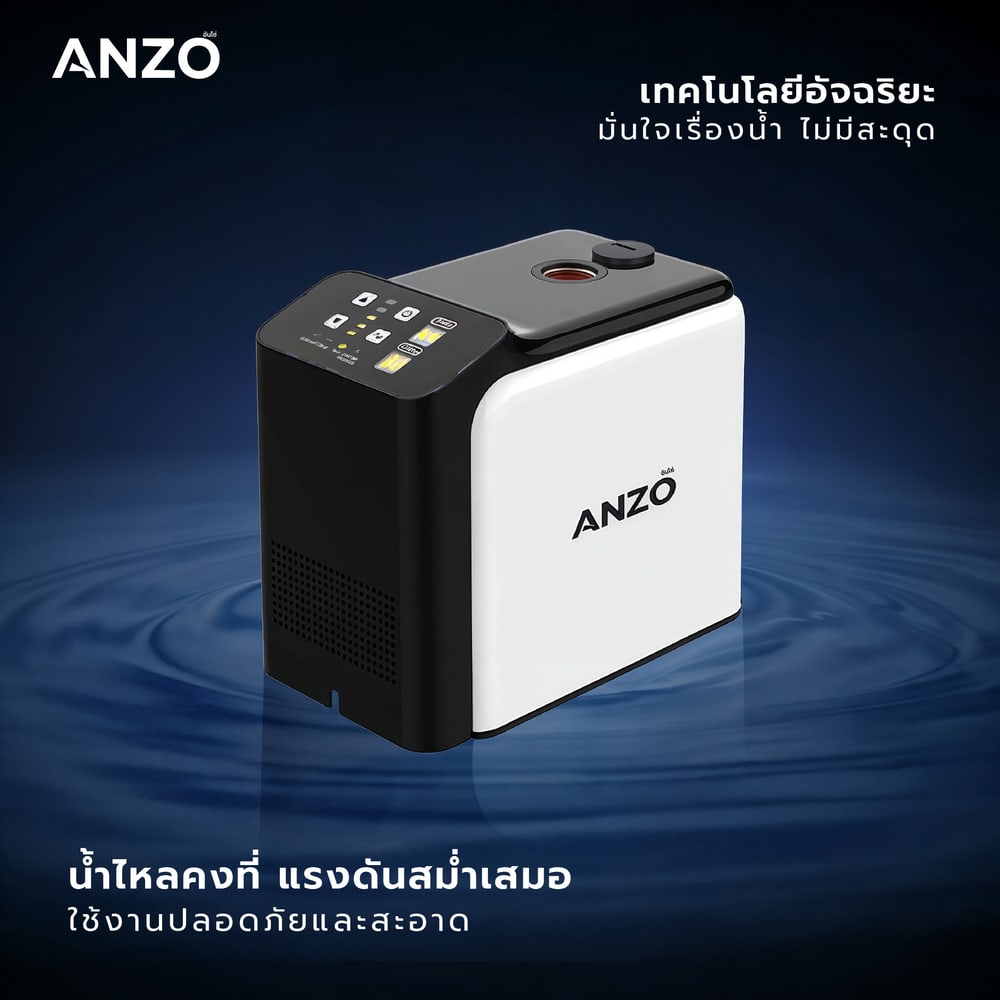 ANZO ปั้มน้ำอัตโนมัติ Inverter กำลัง320 วัตต์ YC320