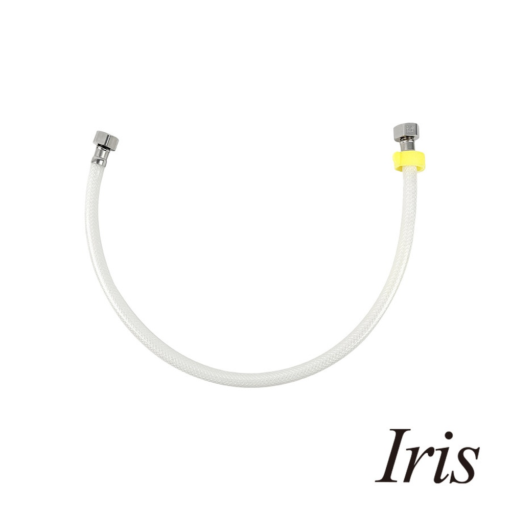 Iris สายน้ำดี PVC 1/2” x1/2” (4หุน) รุ่น IH125-35 ยาว 35ซม. (14นิ้ว)