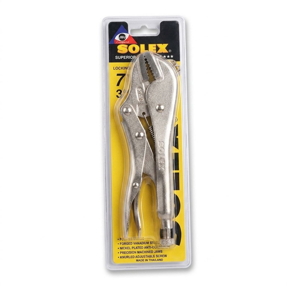 SOLEX คีมล็อค 3 จุด SUPERIOR 7นิ้ว