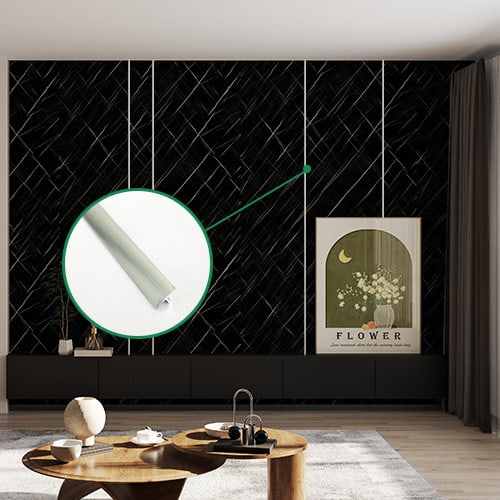 GREAT WOOD ตัวต่อ T อะลูมิเนียม รุ่นJA522-S ขนาด 0.7x0.3x300cm. สีSilver
