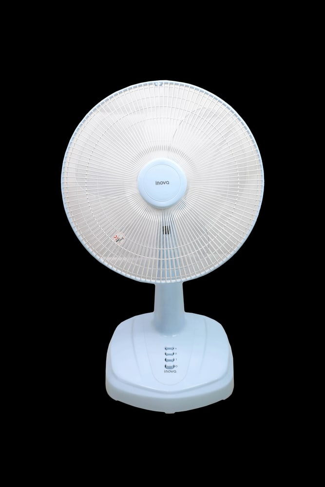 INOVA พัดลมตั้งโต๊ะ 16 นิ้ว รุ่นHG-A1602 สีฟ้า