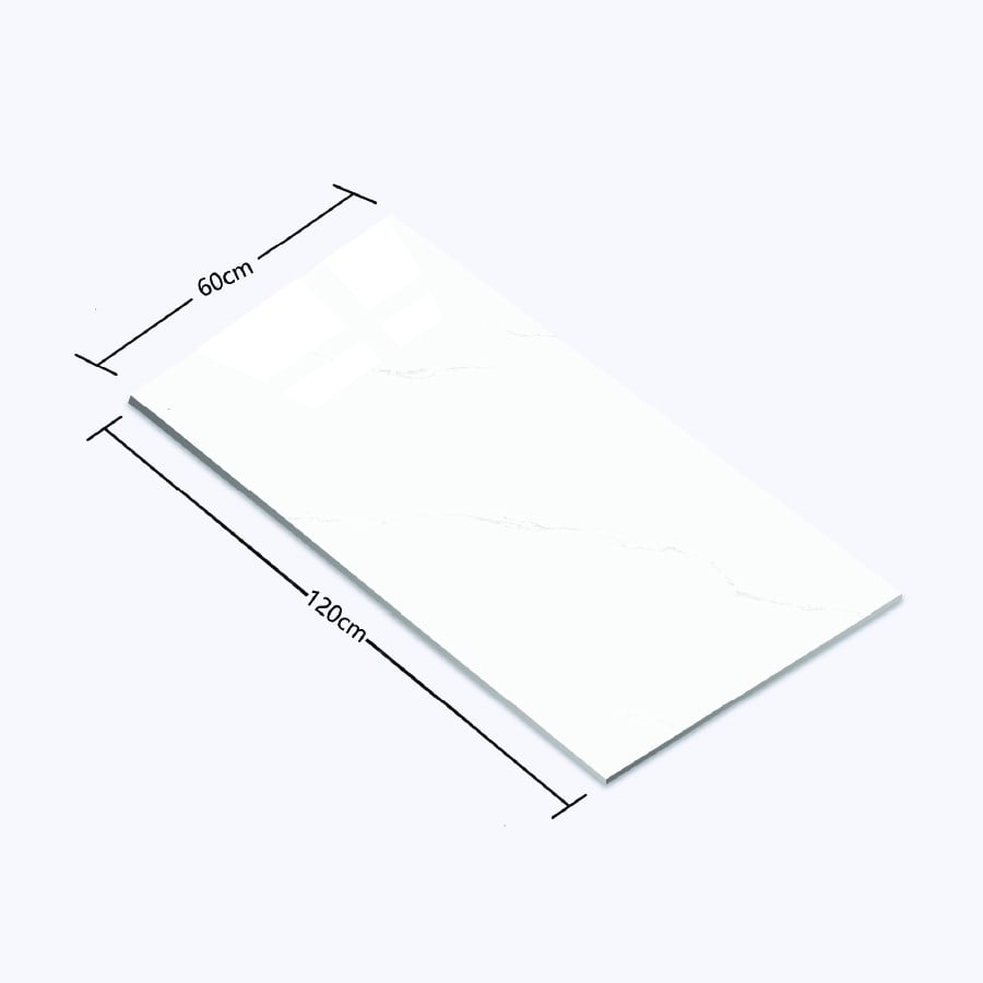 Marbella 60x120 ซม. กระเบื้องพอร์ซเลน รุ่น DKY612010 ซอฟ คาราร่า (3P/2.15 ตร.ม.) Gloss random