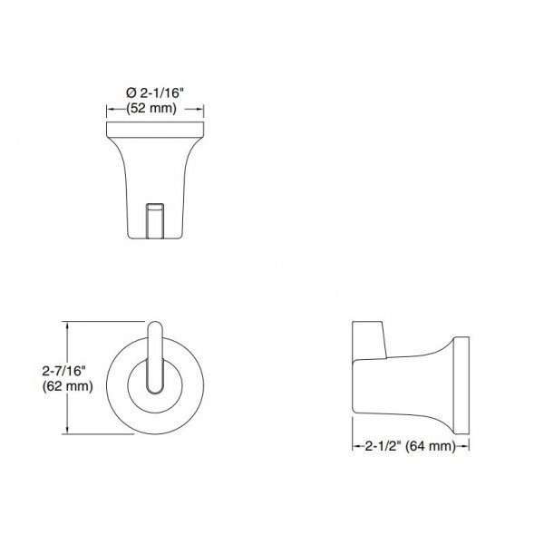 Kohler ขอแขวนผ้า รุ่นเซทรา K-R26695-CP