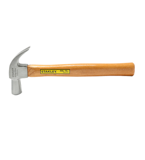STANLEY ค้อนหงอนด้ามไม้ รุ่น 51-271 27มม. ขนาด 16ออนซ์