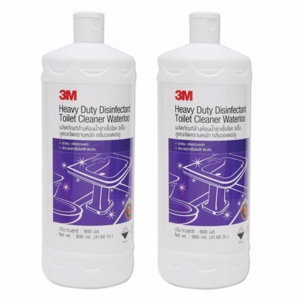 3M น้ำยาล้างห้องน้ำสูตรขจัดคราบหนัก ขนาด 900 มล.