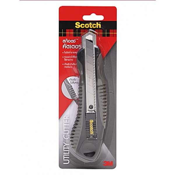 3M สก๊อตซ์ คัตเตอร์ รุ่น45L 18มม. สีดำ