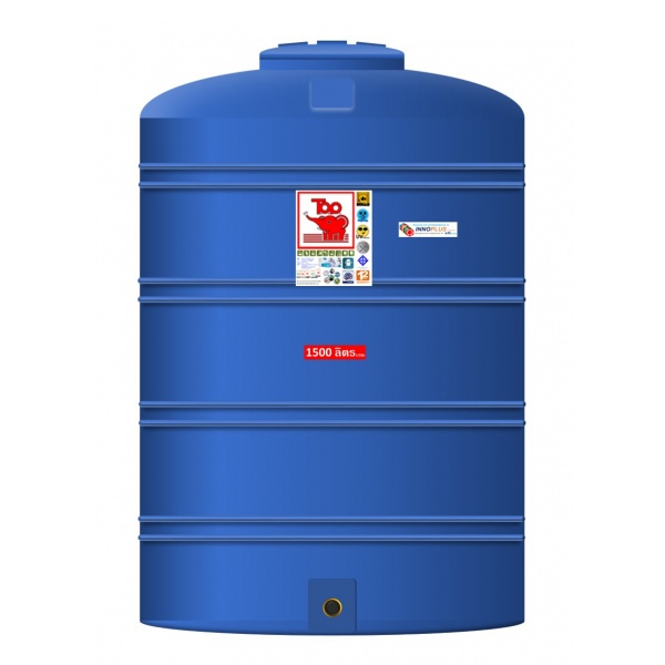 TOP ถังเก็บน้ำบนดิน 1500L รุ่น TOT-1500L รับประกัน 12 ปี