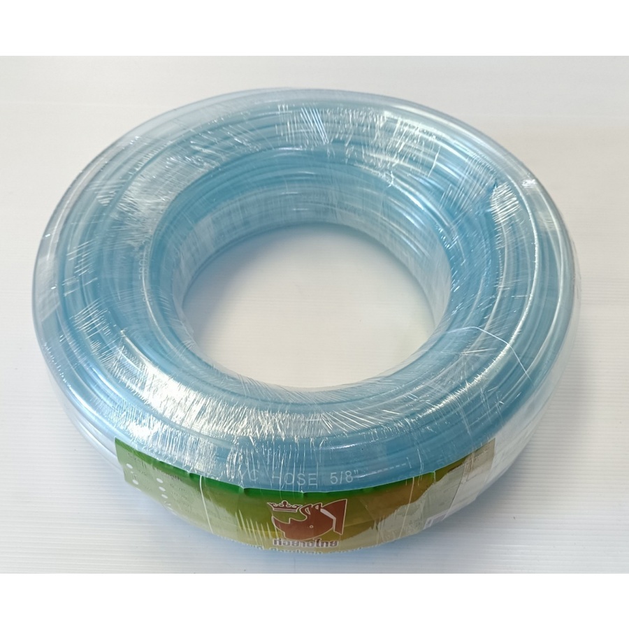 ท่อยางไทย สายยาง พีวีซี 5/8" 20 M. สีใส