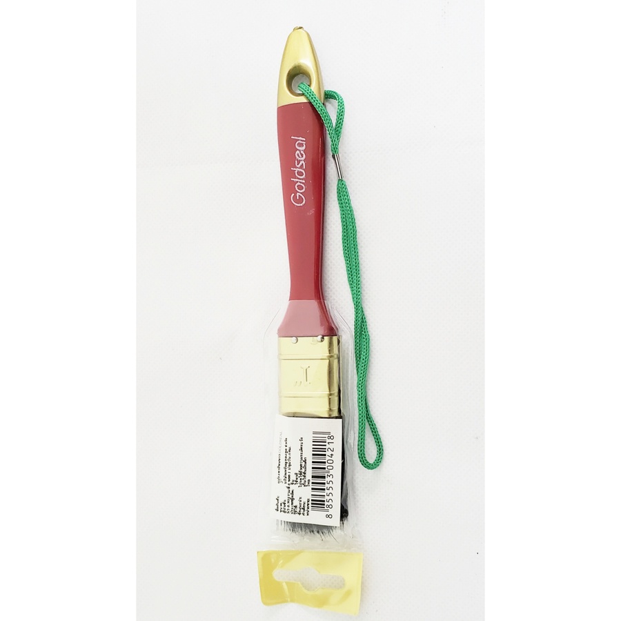GOLDSEAL แปรงทาสีขนดำ ขนาด 1 นิ้ว สีแดง-ดำ