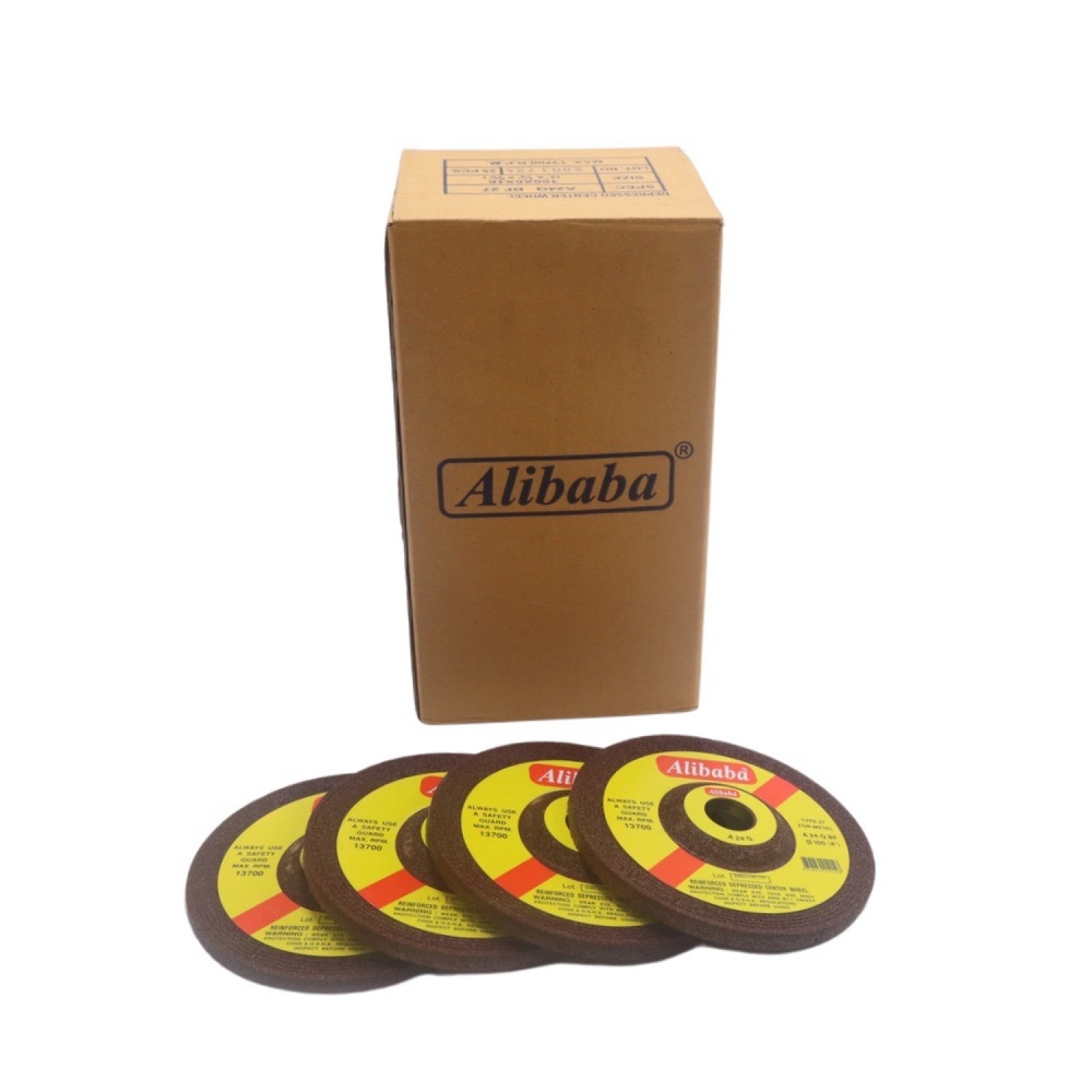 ALIBABA แผ่นเจียร์ (คีนิค) ขนาด 4 นิ้วx6มม.