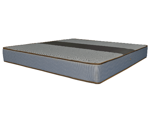 ที่นอนสปริง Truffle ผ้าริ้วเทาเดินลายคาด PVC รุ่น Classic Sleep 5x9 ฟุต