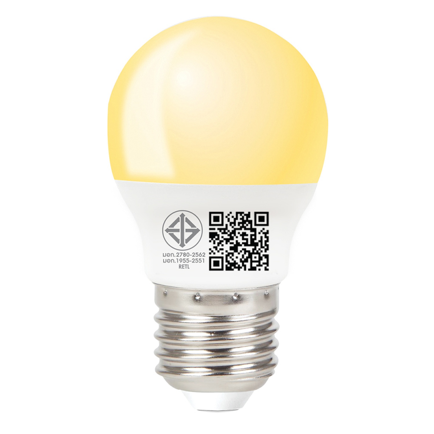 RACER หลอดไฟ LED Bulb ทรง G45 E27 3W รุ่นKATIE แสงวอร์มไวท์