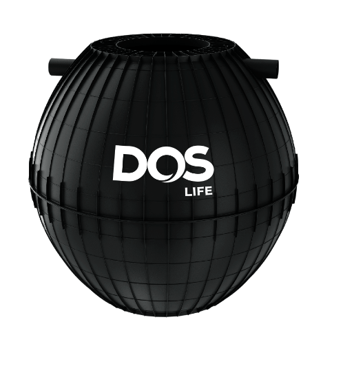 DOS ถังบำบัดน้ำเสีย ขนาด 1000L รุ่น Hero สีดำ