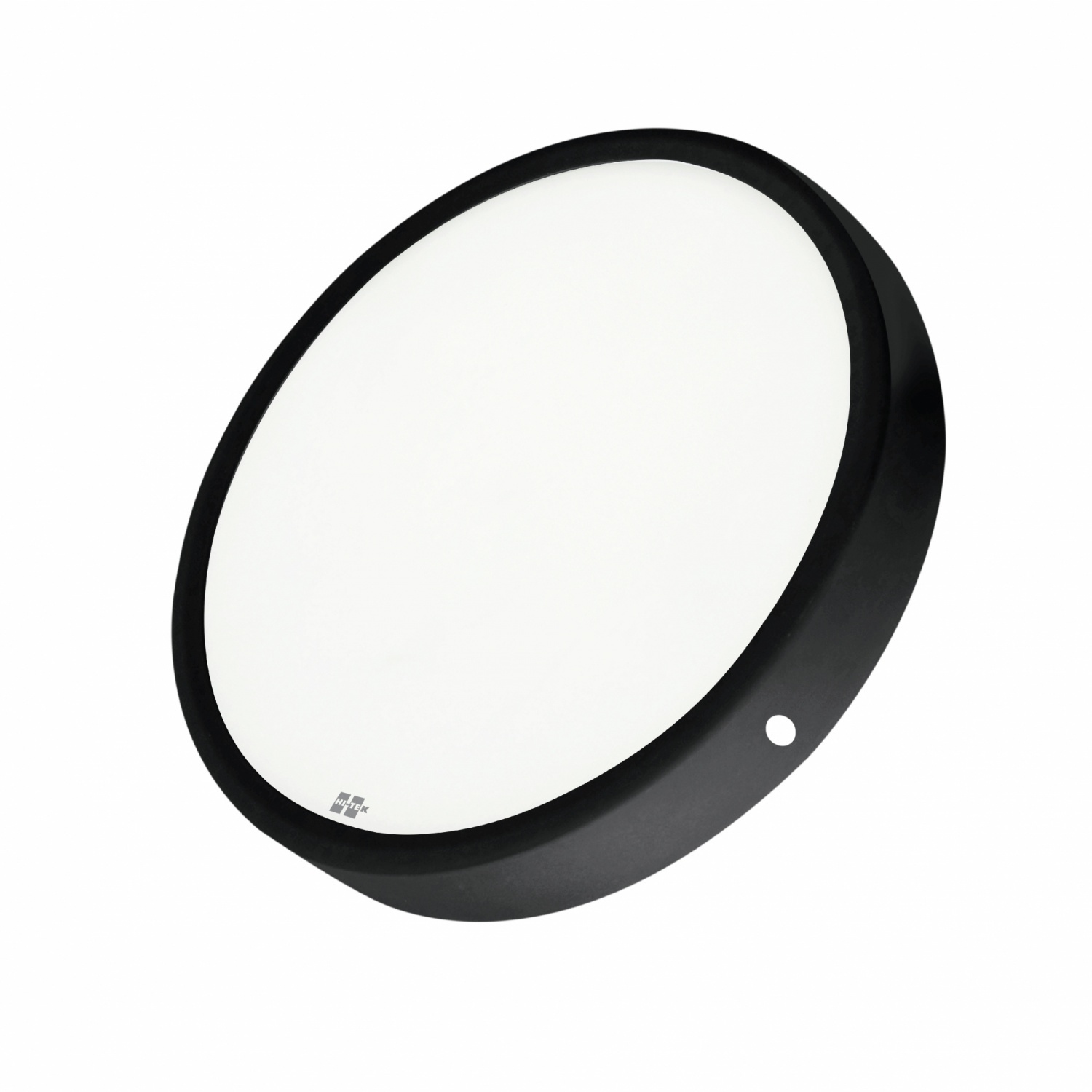 HI-TEK โคมพาแนล LED ทรงกลม 8นิ้ว 18W แบบติดลอย รุ่นHFLEPS18WB แสงนวล สีดำ
