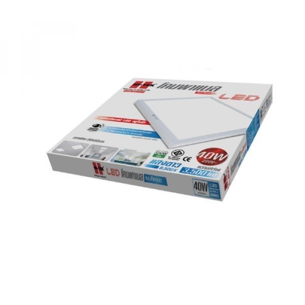 HI-TEK โคมพาเนล LED อีโค่ แบบติดลอย (60X60CM.)ขนาด 40W