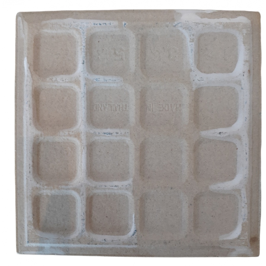 KERATILES กระเบื้องสระว่ายน้ำ 4x4 นิ้ว รุ่น KU449006 ขาวมุกดา (90P)