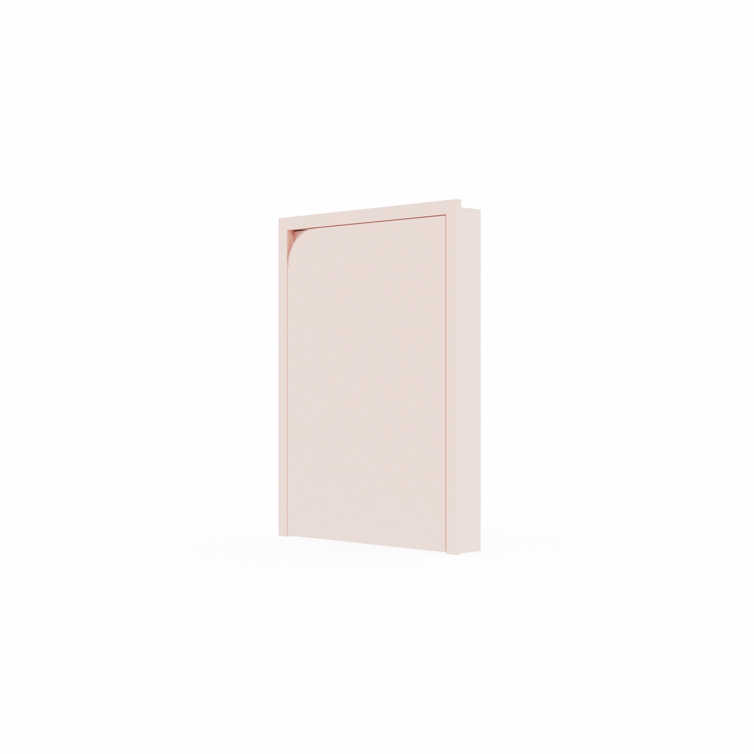 KITZCHO บานถังแก๊สพร้อมปีกวงกบเปิดขวา7050 KENCUHSFT7050RBL สีบลอสซั่ม