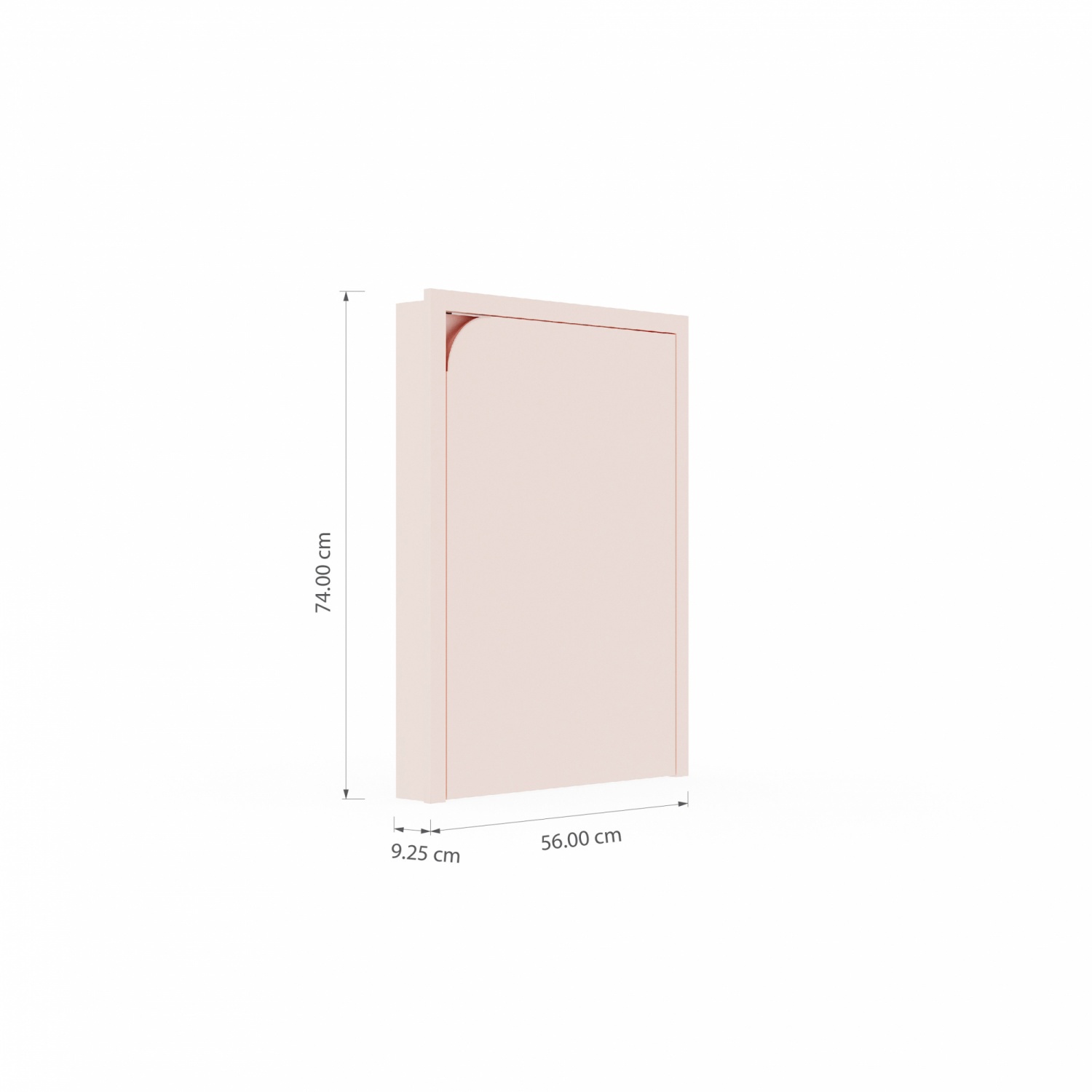 KITZCHO บานถังแก๊สพร้อมปีกวงกบเปิดขวา7050 KENCUHSFT7050RBL สีบลอสซั่ม