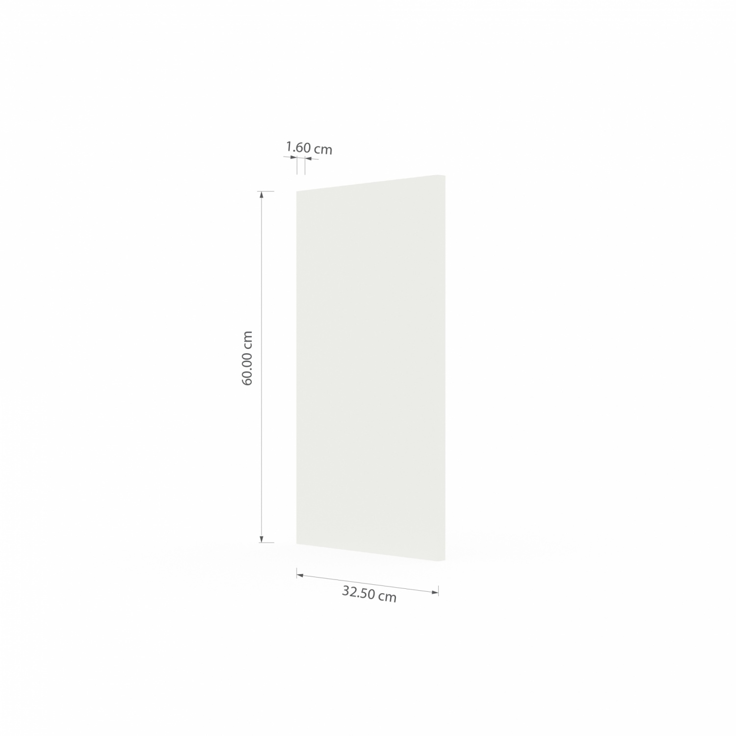 KITZCHO แผ่นไม้ปิดข้าง6030 KENCUHXSP6030XDI สีไดมอนด์