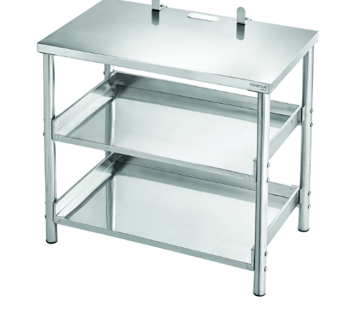 MEX MESTER โต๊ะวางเตาแก๊สสเตนเลส ขนาด 80x50x71 ซม. รุ่น SH8071-1