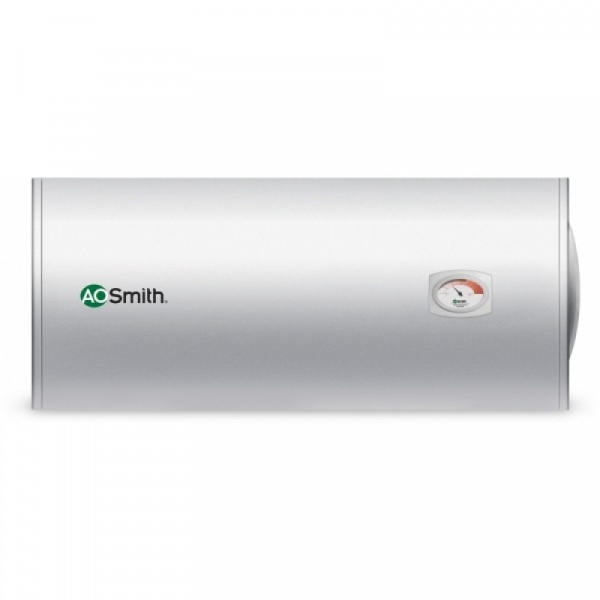 A.O.SMITH เครื่องทำน้ำร้อนถังเก็บ ขนาด 50 ลิตร รูปทรงแนวนอน รุ่น ELJH-50 สีเทา