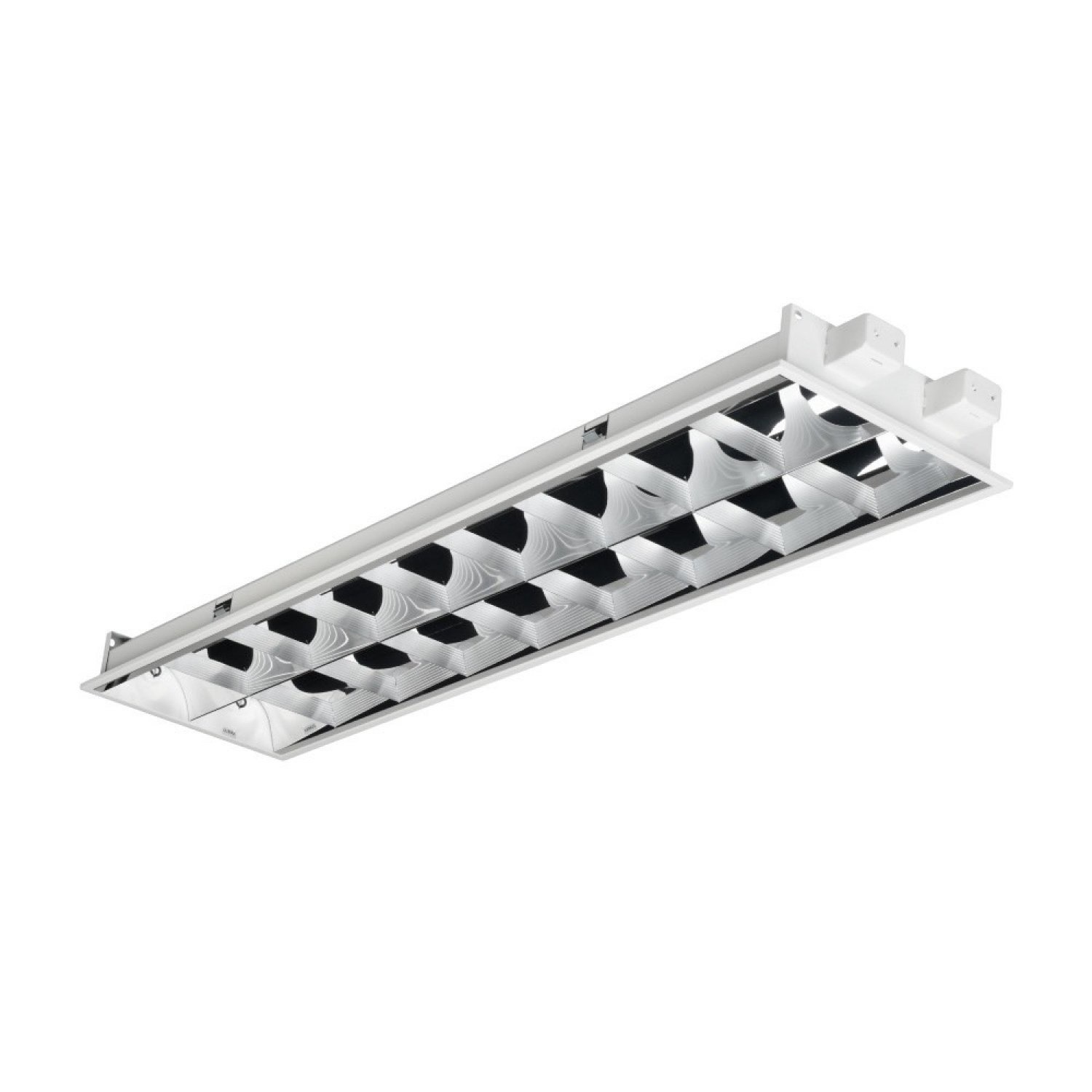 EILON โคมตะแกรงแบบติดฝัง ขนาด 30*120 CM FOR LED T8 DOUBLE END/OT รุ่น E-BPW-R120 (โคมเปล่า)