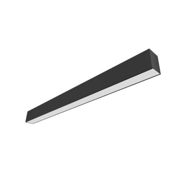 EILON ชุดโคมไฟแขวน LED T8 DOUBLE END SLOT LIGHT รุ่น SL/BK/1L-XXLED-T8 พร้อม Sling 1.5 เมตร สีดำ(โคมเปล่า)