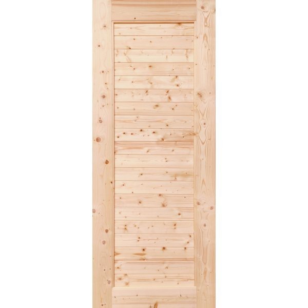 WINDOORS ประตูลวดลาย CE-04 สนNz 90x220 ซม.