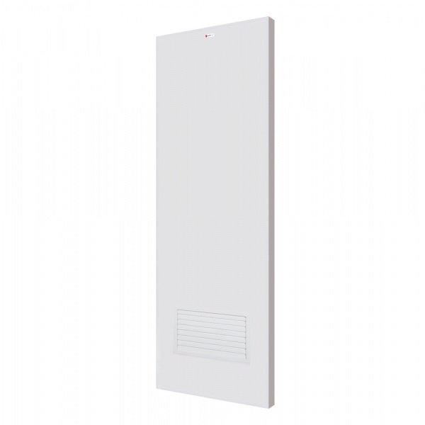 BATHIC ประตูพีวีซี BPC2 70x180 ซม. สีขาว (เจาะรูลูกบิด)