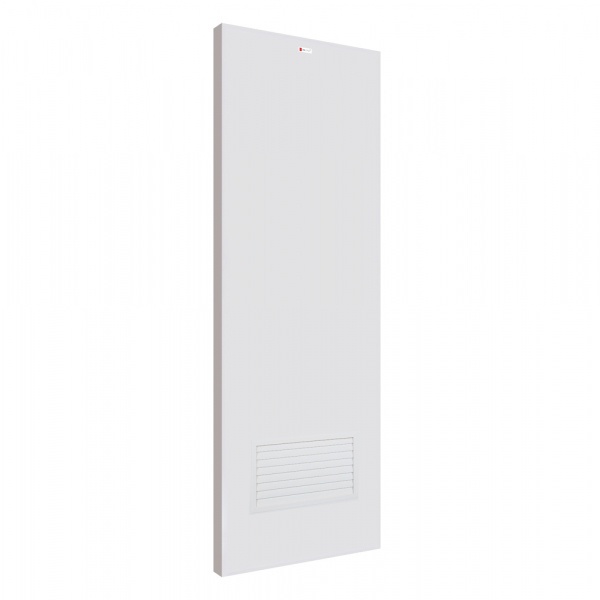 BATHIC ประตูพีวีซี BPC2 70x200 ซม. สีขาว (เจาะรูลูกบิด)