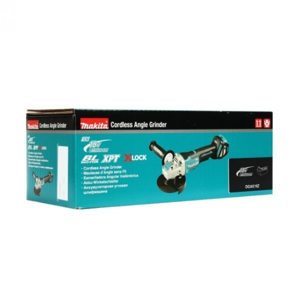 MAKITA เครื่องเจียร์ไร้สาย 5" 18 โวลต์ รุ่น DGA519Z